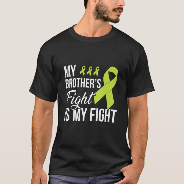 Lymphoma  My Brother's Fight T-Shirt (Vorderseite)