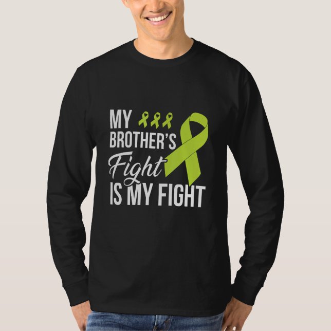 Lymphoma  My Brother's Fight T-Shirt (Vorderseite)