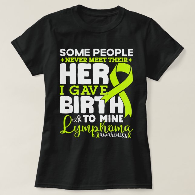 Lymphomsensibilität Einige Menschen treffen sich n T-Shirt (Design vorne)