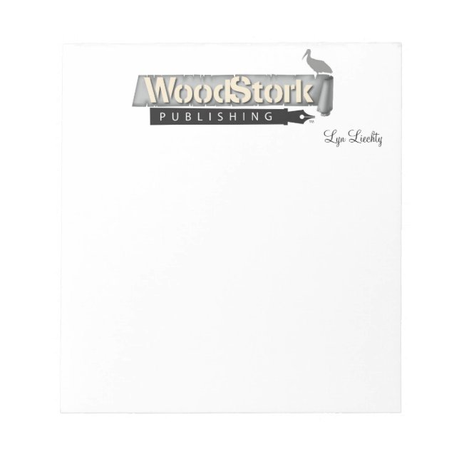 Lyn Liechty WoodStork Publishing Note Pad Notizblock (Vorderseite)