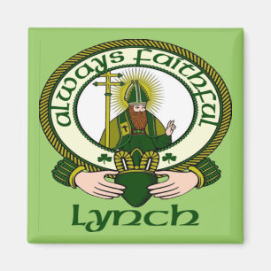 Lynch-Clan-Motto-Magnet Magnet