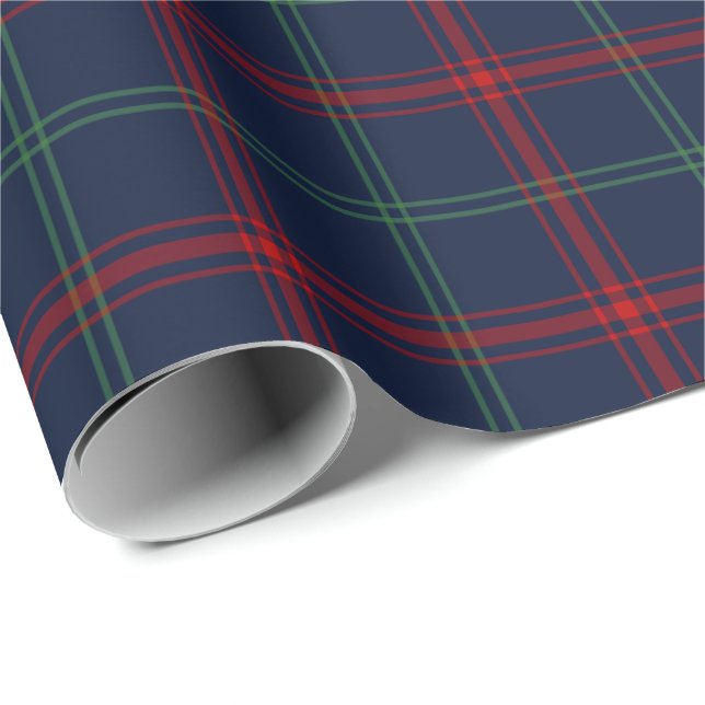 Lynch Clan Tartan Irish Kariert Pattern Geschenkpapier (Rolleneckpunkt)