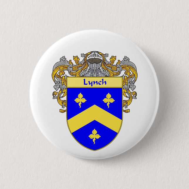 Lynch-Wappen (überzogen) Button (Vorderseite)
