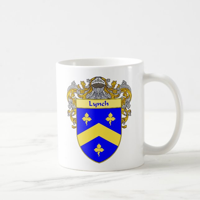 Lynch-Wappen (überzogen) Tasse (Rechts)