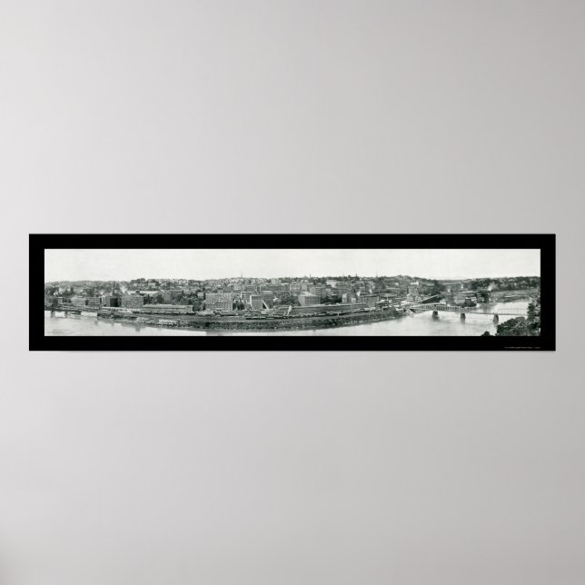 Lynchburg, VA Foto 1908 Poster (Vorne)