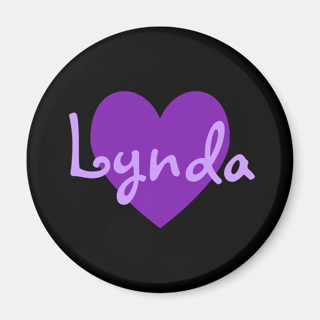 Lynda in Lila Magnet (Vorne)