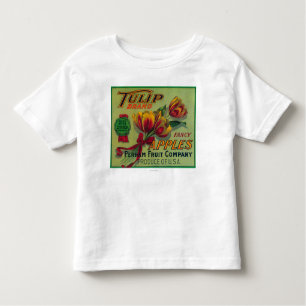 Lynden, WashingtonTulip Apple Kisten-Aufkleber Kleinkind T-shirt