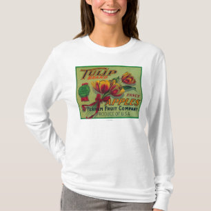 Lynden, WashingtonTulip Apple Kisten-Aufkleber T-Shirt