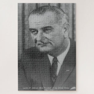 Lyndon B. Johnson Präsident der Vereinigten Staate Puzzle