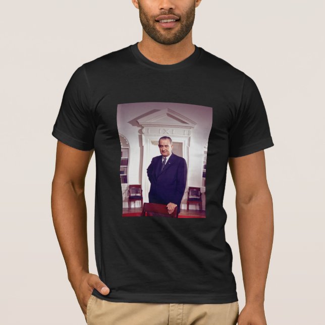 Lyndon B Johnson T-Shirt (Vorderseite)