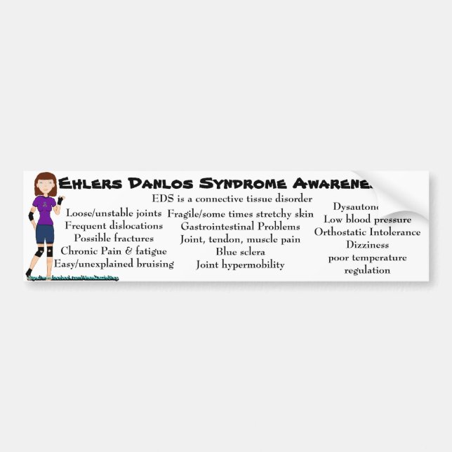 Lyndon EDS Awarness Autoaufkleber (Vorne)