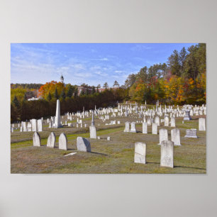 Lyndon, Vermont, Friedhof Poster