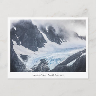 Lyngen-Alpen Nordnorwegen Postkarte