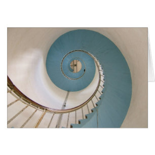 Lyngvik Lighthouse Spiraltreppe Karte