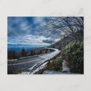 Lynn Cove viadukt im Winter Postkarte