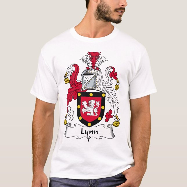 Lynn-Familienwappen T-Shirt (Vorderseite)