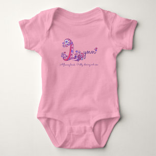 Lynn girls L name bedeutet monogram kids Shirt