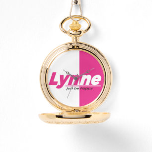 LYNNE MARKE Gold Pocket Watch Armbanduhr
