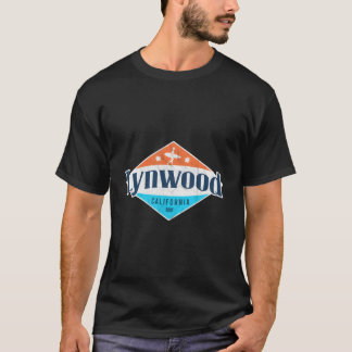 Lynwood California Beach Flag Surf Ca T-Shirt