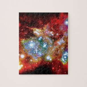 Lynx Arc Starbirth Star Cluster Artist Impression Puzzle