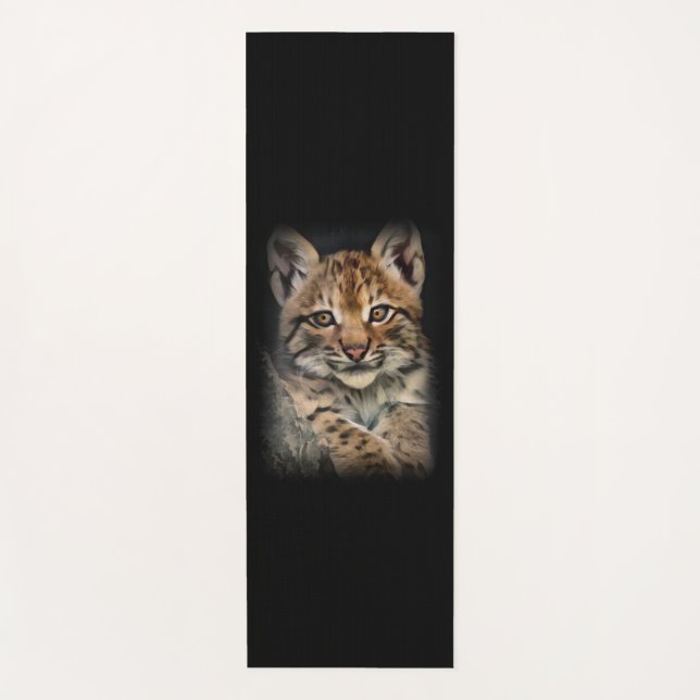 Lynx Cub Yogamatte (Vorderseite)