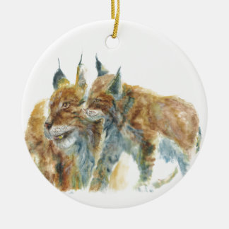 Lynx design keramikornament