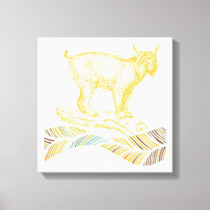 Lynx Leinwanddruck