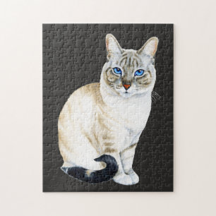 Lynx Point Siamese Cat Puzzle