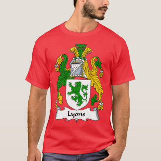 Lyon-Coat-Arms-Lyon-Familienwappen T-Shirt