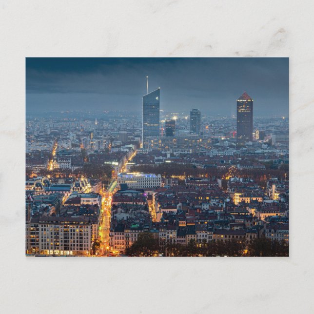 Lyon de nuit postkarte (Vorderseite)