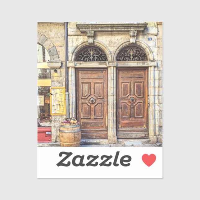 Lyon Doors Aufkleber (Blatt)