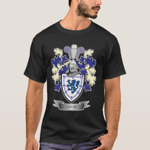 Lyon-Familienwappen-Wappen T-Shirt
