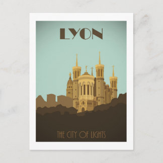 Lyon Fouviere Basilicata Postkarte