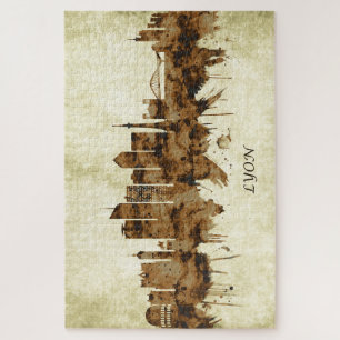 Lyon France Cityscape Puzzle