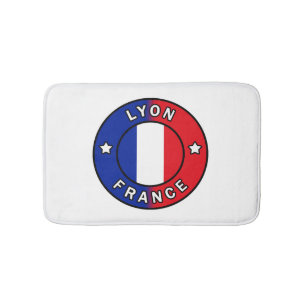 Lyon Frankreich Badematte