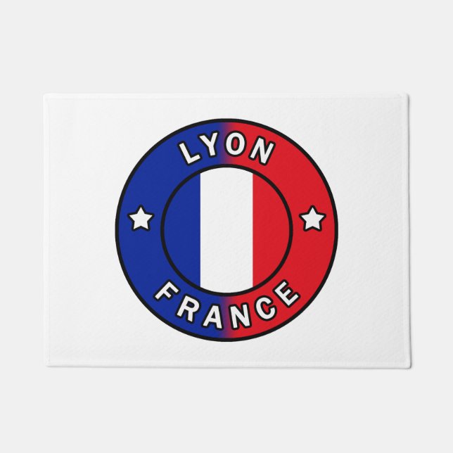 Lyon Frankreich Fußmatte (Vorderseite)