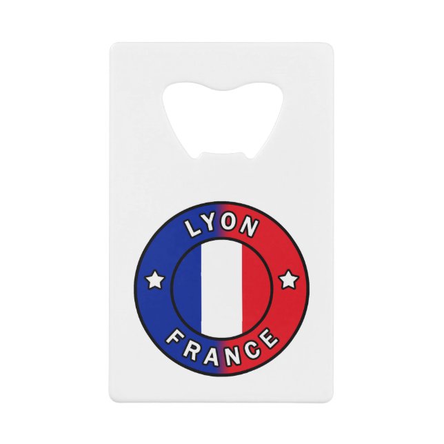 Lyon Frankreich Geldbeutel Flaschenöffner (Vorderseite)