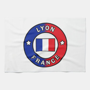 Lyon Frankreich Geschirrtuch