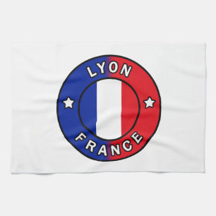 Lyon Frankreich Geschirrtuch