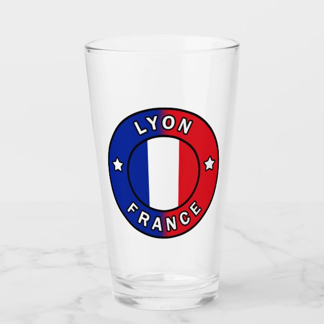 Lyon Frankreich Glas (Vorderseite)