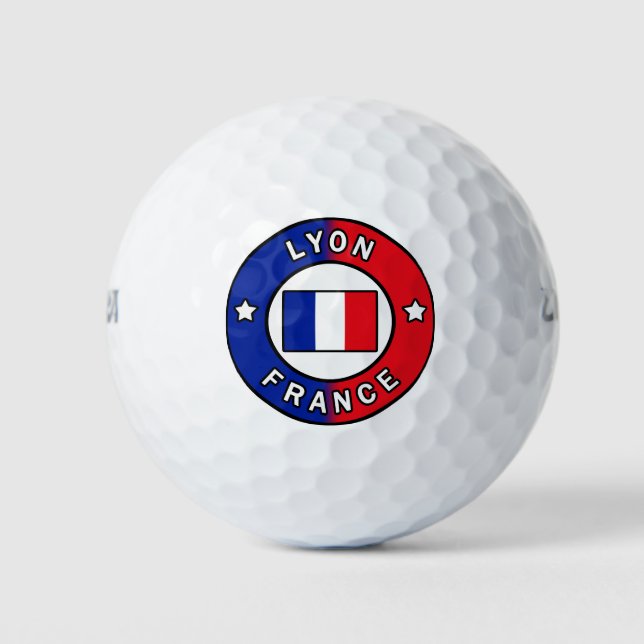 Lyon Frankreich Golfball (Vorderseite)