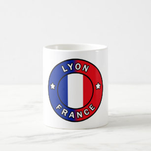 Lyon Frankreich Kaffeetasse