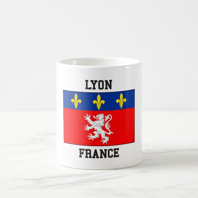 Lyon Frankreich Kaffeetasse (Mittel)