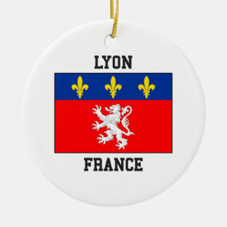 Lyon Frankreich Keramikornament