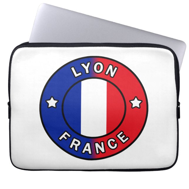 Lyon Frankreich Laptopschutzhülle (Vorderseite)