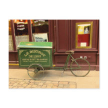 Lyon, Frankreich Postcard. Fahrrad, Seilbahn