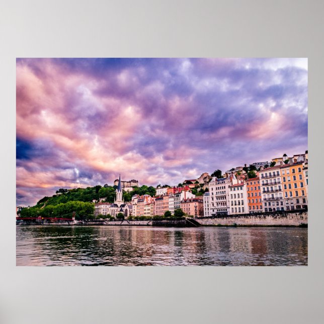 Lyon Frankreich Poster (Vorne)