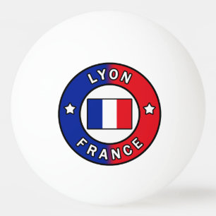Lyon Frankreich Tischtennisball
