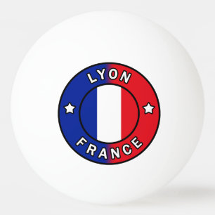 Lyon Frankreich Tischtennisball