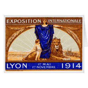Lyon International Expo Poster 1914